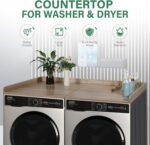 Ulif Washer Dryer Countertop,Laundry Countertop with Edge Rails