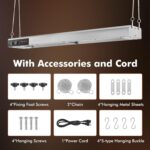 Hiteemer Food Heat Lights Hanging Overhead Stainless Steel with Cord