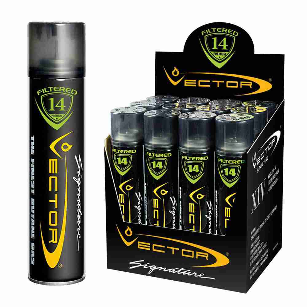 Vector Premium Butane Refill 12 pack Vector Premium Butane Refill 12 pack
