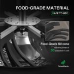 VIVOSUN 19 inch Bud Leaf Bowl Trimmer with Clear Visibility Dome