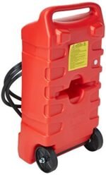 DuraMax Flo n' Go LE Fluid Transfer Pump and 14Gallon Rolling Gas Can