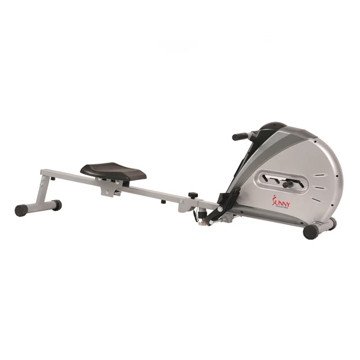 Sunny Health & Fitness Elastic Cord Rowing Machine Rower with LCD ...