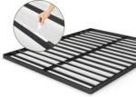 ZINUS Box Spring & Bed Slat Replacement,Metal Frame with Steel Slats,Easy Assembly