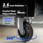 FreekyFit Padded Mechanics Stool with Tool Tray Storage