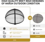 WeCooper Outdoor Fire Pit Spark Screen Cover Accessory,Fire Mesh Screen Guard