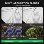 VIVOSUN 19 inch Bud Leaf Bowl Trimmer with Clear Visibility Dome