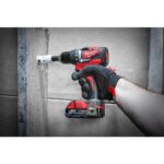 M18 18V Lithium-Ion Brushless Cordless Compact Drill/Impact Combo Kit (2-Tool) W/ (2) 2.0Ah Batteries,Charger & Bag 2892-22CT