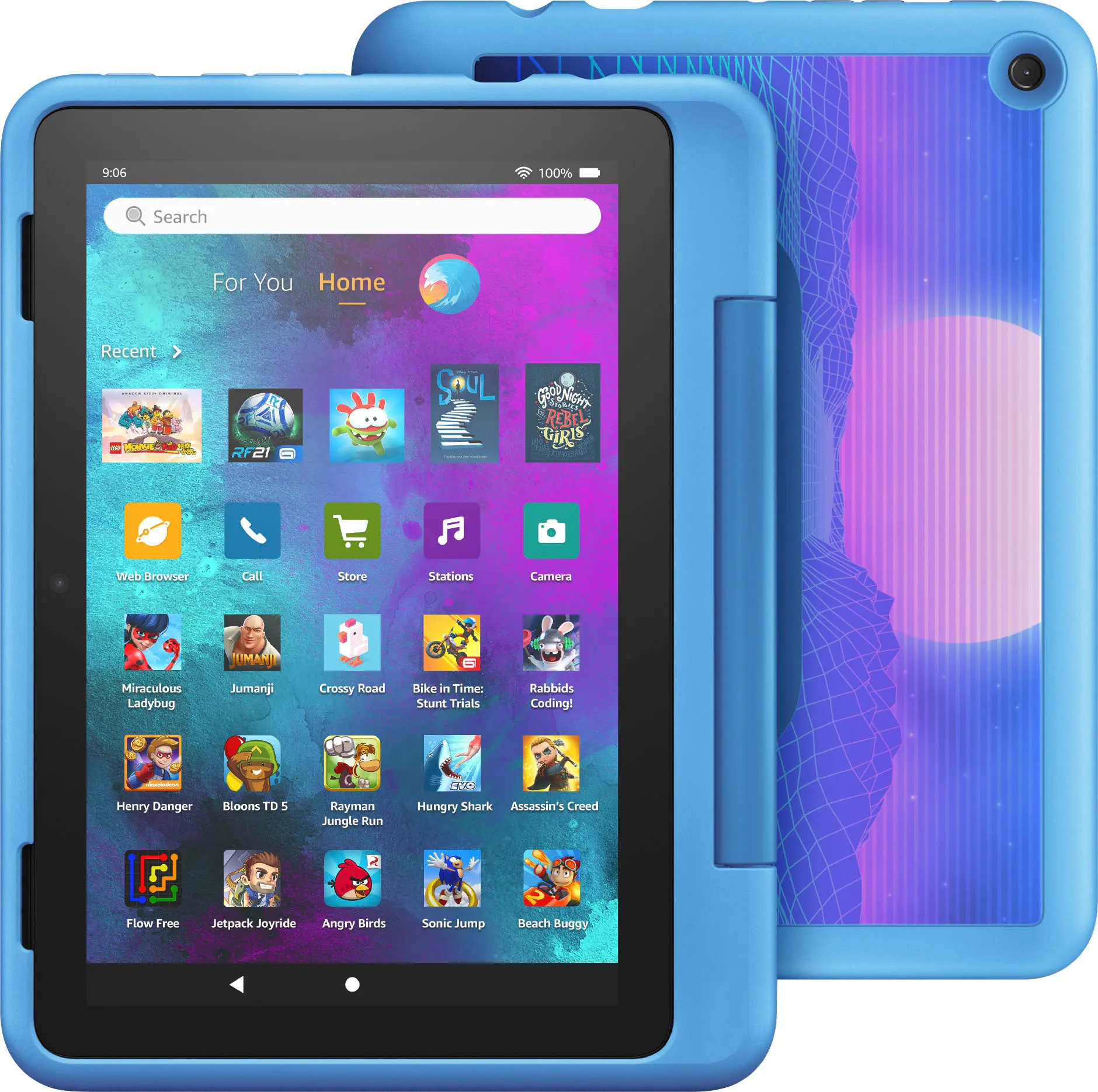 Amazon ?C Fire HD 8 Kids Pro ages 6-12 (2022) 8??? HD tablet with Wi-Fi 32 GB ?C Cyber Sky Amazon ?C Fire HD 8 Kids Pro ages 6-12 (2022) 8??? HD tablet with Wi-Fi 32 GB ?C Cyber Sky