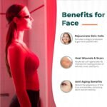 American Wellness Authority Red Light Therapy for Face,Device with Stand