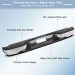 KUIPERAUTO Chrome Rear Step Bumper Assembly