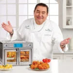 Emeril Lagasse Dual Zone 360 Air Fryer Oven Combo with French Door,25 QT Extra Large Family Size Meals to Cook Two Foods in Two Different Ways at The Same Time,Up to 60% Faster from Frozen to Finish