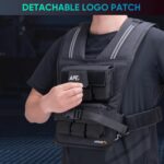 APEXUP Adjustable Weighted Vest with Reflective Stripe