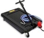 DEXSO 17 Gallon Oil Drain Pan with Hand Pump & 8 Ft Hose