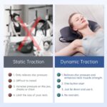 Tianfucen Multi-Functional Cervical Traction Device,Electric Neck Stretcher with Dynamic Neck Stretching