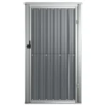 Metal Garden Tool Shed in 4 Colours / 3 Sizes