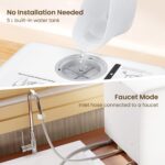 HAVA Countertop Dishwasher,6 Programs Portable Dishwashers with 5L Built-in Water Tank