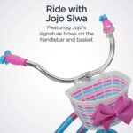 Nickelodeons JoJo Siwa Girls Cruiser Bike with 20Inch Wheels in Light Blue and Pink