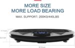 Nimto Vibration Plate Exercise Machine Whole Body Workout Vibration Fitness Platform