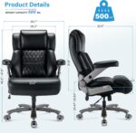 FAMIC Office Chair Adjustable Lumbar Support 3D Flip Arms
