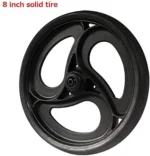 4 Wheels Knee Scooter Walker,All Terrain Rolling Steerable Adjusted Height Walking Aid with Storage Bags