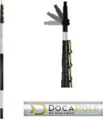 DOCAZOO Fruit Picker Pole with Basket telescoping - 6-24 Ft Telescoping Pole