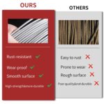 ZONEGRACE 1000FT 1/8 Stainless Steel Cable for Deck Cable Railing System