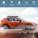 Cargo Box,Waterproof Rooftop Cargo Carrier,Heavy Duty Roof Storage Box