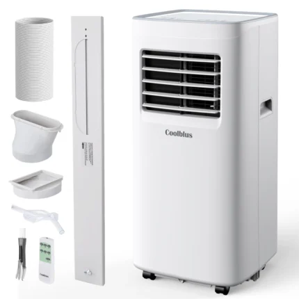 Coolblus 8500 BTU Portable Air Conditioners Up to 360 Sq. Ft