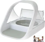 Automatic Pet Feeder -Microchip Pet Feeder - MPF001 - Suitable for Both Wet and Dry Food - Bonus eOutletDeals Pet Towel