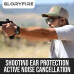 GLORYFIRE Shooting Ear Protection Ear Plugs for Shooting Range Hearing Protection 26dB Noise Reduction