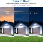 SZPOWER 150W Motion Sensor Lights Outdoor for Outsid