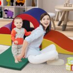 TODEFULL 10 Piece Foam Climbing Blocks,Soft Climbing Toys