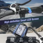 Eletric Bike for Adults,750W Motor 48V 20Ah Removable Battery 26'' Fat Tire Folding E-Bike Shimano 21-Speed MTB Cycling UL2849