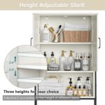 MXARLTR Over The Toilet Storage Cabinet,Over Toilet Bathroom Organizer