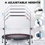 TOZOTT Rebounder for Adults with Adjustable Foam Handle