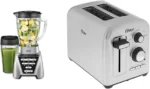 Oster Blender | Pro 1200 with Glass Jar,24-Ounce Smoothie Cup,Brushed Nickel
