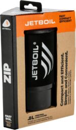 Jetboil Zip Camping Stove Cooking System,Carbon