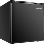 Upright freezer,3.0 Cubic Feet,Single Door Compact Mini Freezer with Reversible Stainless Steel Door,Small freezer for Home/Dorms/Apartment/Office (Silver)