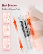 THERAZZAGGE Shiatsu Neck Back Massager with Heat,Massage Chair Full Body with Compression