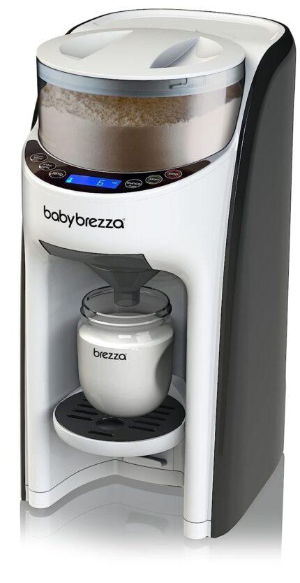 Baby Brezza Formula Pro Advanced Dispenser,Automatic Warm Formula Maker,BPA-Free,White