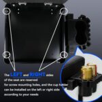 FreekyFit Padded Mechanics Stool with Tool Tray Storage