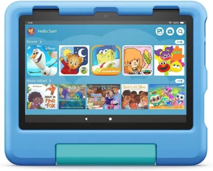 Amazon Kid-Proof Case for Fire HD 8 tablet (Only compatible with 12th generation tablet,2022 release),Blue