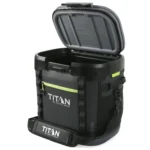 Titan by Arctic Zone 36 Can Capacity Waterproof and Leak Proof Welded Thermocooler,Black/Green,Per Pack 1,Model 10004132