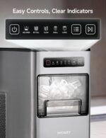 HiCOZY Ice Maker Countertop,Ice in 6 Mins with Self-Cleaning