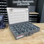 BoltsandNuts Hex Cap Screws Bolts,Nuts,& Washers Assortment Kit - 575 Pieces