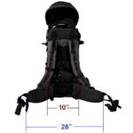 ClevrPlus Deluxe Adjustable Baby Carrier Outdoor Hiking Child Backpack Camping