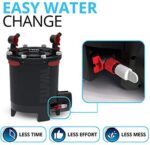 High Performance Aquarium Filter,Canister Filter for Aquariums up to 400 Gal.