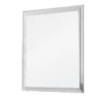 Tyra 39 Inch Wall Mirror,Rectangular Wood Frame,White By Casagear Home