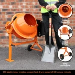 T-Mech Electric Cement Mixer,70 Litre