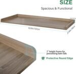 Ulif Washer Dryer Countertop,Laundry Countertop with Edge Rails